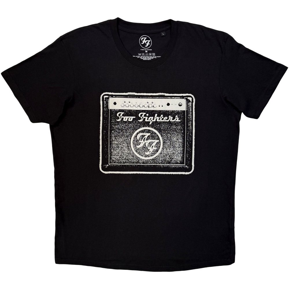 Foo Fighters - Amp Heren Tshirt - Zwart
